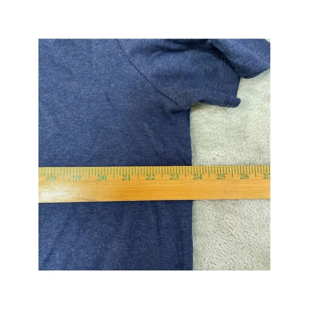 NWT Banana Republic Men's XL Blue Luxe Touch Tee T-Shirt 100% Cotton